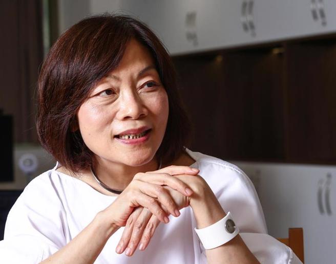 勞動部部長何佩珊（見圖）30日接受中國時報專訪暢談缺工、勞保等議題。（鄧博仁攝）