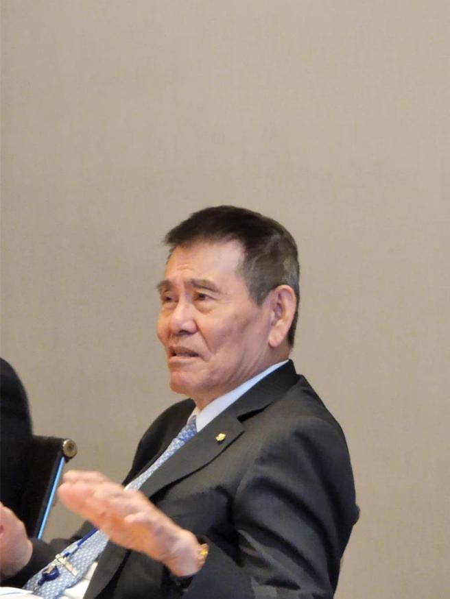 謝世謙續任華航董事長。圖／邱莉玲