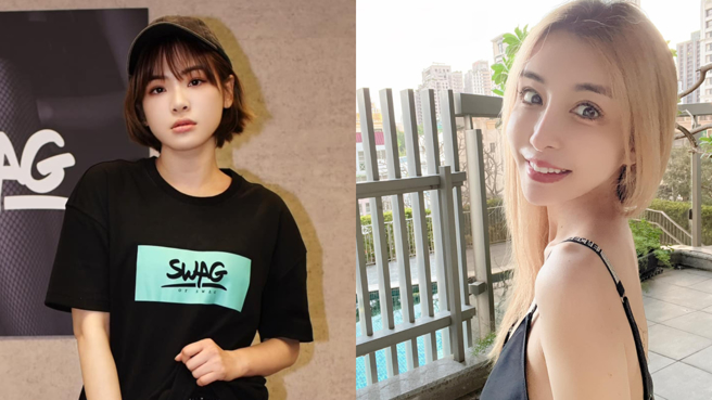 陈沂(左)自封新一代情色教主，放话和雪碧(右)抢「四十路市场」。（图／翻摄陈沂、方祺媛 脸书）