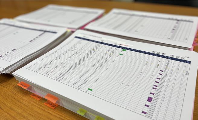 移民署国境事务大队30日发布新闻稿宣布，联手检警破获歷年最大跨国人蛇集团，专案小组除逮捕幕后主嫌及共犯64人并于近日起诉，另有2人未到案遭通缉。专案小组前后耗时一年多，逐一筛滤航空公司舱单、比对上千笔旅客资料。（移民署国境事务大队提供／陈麒全桃园机场传真）