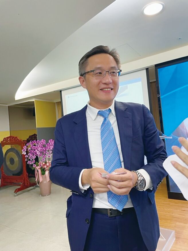 乐斯科总经理陈永豪。图／杜蕙蓉