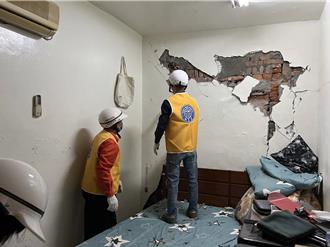 花蓮強震毀損房屋 新莊區公所伸援手助2姊弟度難關