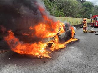 燒很大！每年平均146起！國道火燒車「5大肇因」一次看
