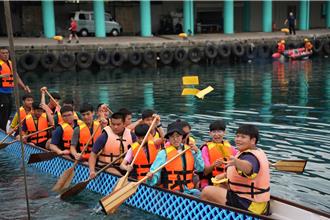 基隆睽違4年再辦全國唯一海上龍舟賽 副市長點睛祈福開幕