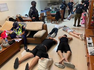 精品直播間成毒窟   警攻堅驚「根本武器房」  查獲毒品刀槍