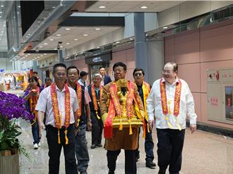 兩岸神農信仰交流 大陸炎帝祖廟參訪團抵台