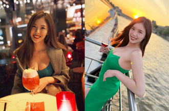 美女主播宋燕旻出国穿低胸装 挤出雄伟长辈网：好大的诚意