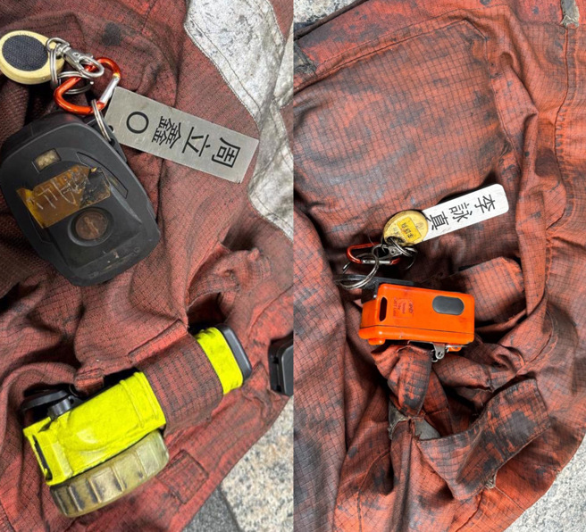 新竹市东区昨晚间发生住宅大楼火警，消防局金山分队队员李咏真及周立鑫执行搜索任务时，因「气瓶耗尽」而不幸殉职。（报系资料照）