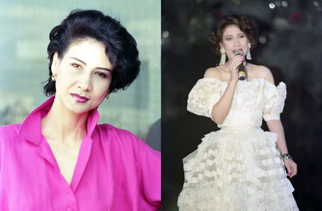 甄妮疑似在評論何伯的老夫嫩妻新聞。（圖／中時資料照）