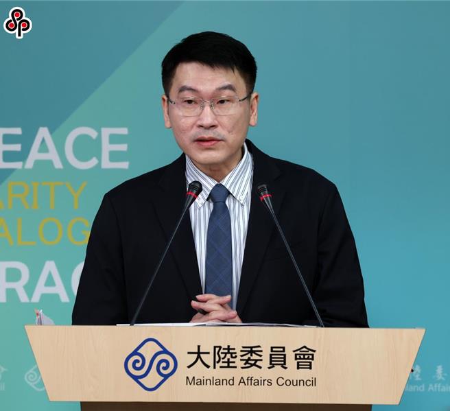 陸委會副主委兼發言人梁文傑。（摘自中時資料庫）