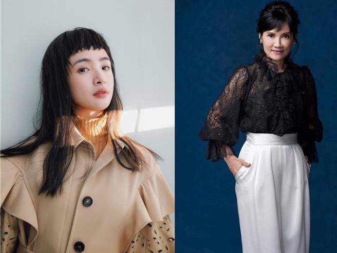 林依晨（左）、陳湘琪將出席「2024 金馬經典影展：巨星的誕生」講座。（金馬提供）