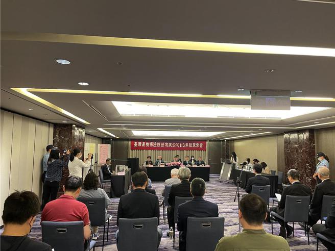 台产股东会31日通过每股配发1.3元现金股利。图／黄惠聆