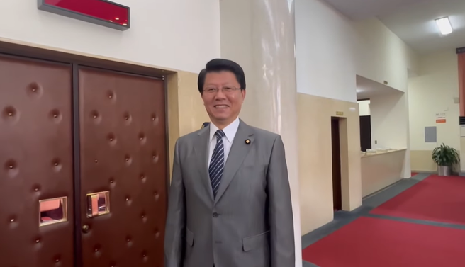 立委謝龍介。（取自中天新聞）