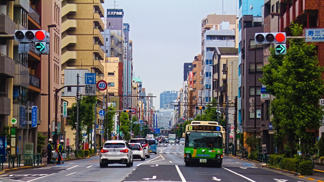网友大讚日本街道漂亮又乾净，走在路上很舒服。（图：shutterstock／达志）