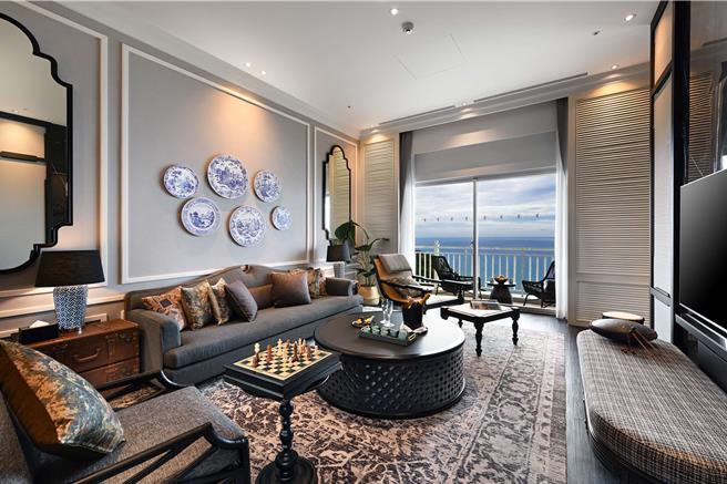 花蓮觀光振興自由行住宿將開始補助，不過訂房成效仍待觀察。多家知名飯店也陸續推出案刺激消費，圖為遠雄悅來新裝潢三代同同堂套房。（業者提供／王志偉花蓮傳真）