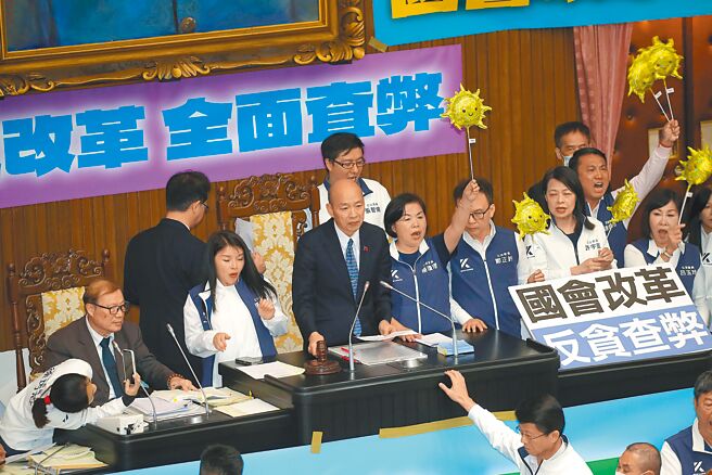 立法院國會改革相關法案三讀通過，行政院將提覆議。（本報資料照片）