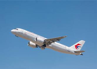 大陸國產C919首個跨境商業包機   自上海飛赴香港