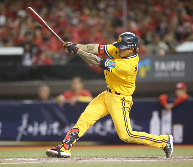 中信兄弟張志豪。（范揚光攝）