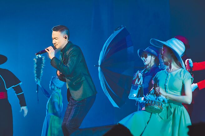 張學友5月31日在演唱會又唱又跳，全場氣氛嗨翻。（JDS提供）