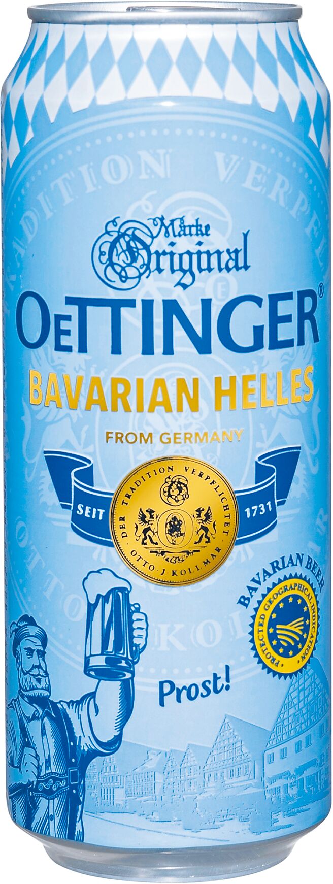 大润发欧廷格巴伐利亚啤酒，促销价55元、2罐99元。（大润发提供）饮酒过量 有碍健康
