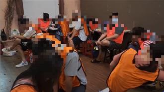 天九牌賭場暗藏在夜店裡 高雄警破門逮28人送辦