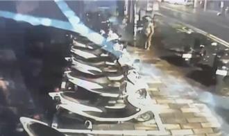 不满被开单！罗东男纵火烧派出所 拒捕衝撞警车遭收押