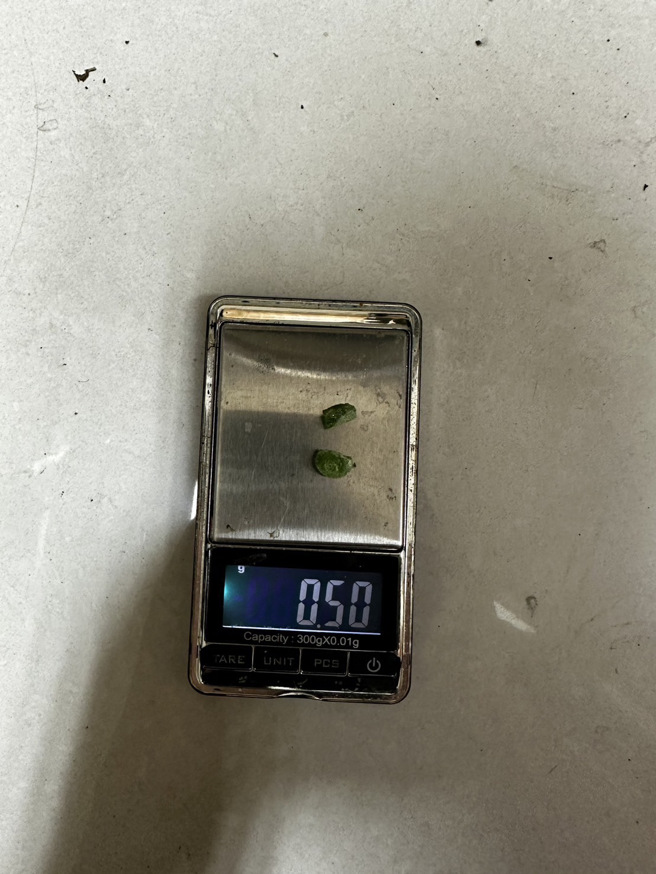 警方查获新兴毒品哈密瓜锭。( 叶庭欣/翻摄 )