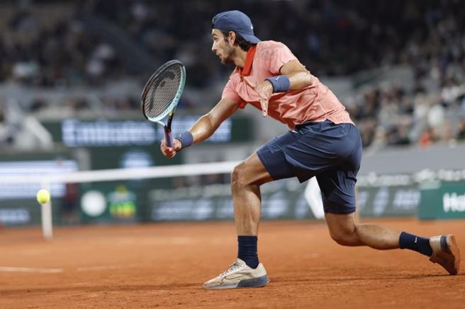 穆薩提苦戰4個半小時落敗。（美聯社）