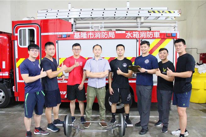 基隆市消防局日前舉辦集中訓練，篩選出4名合格的消防同仁，將於11月赴日接受完整的消防救災訓練。（基隆市消防局提供／張志康基隆傳真）