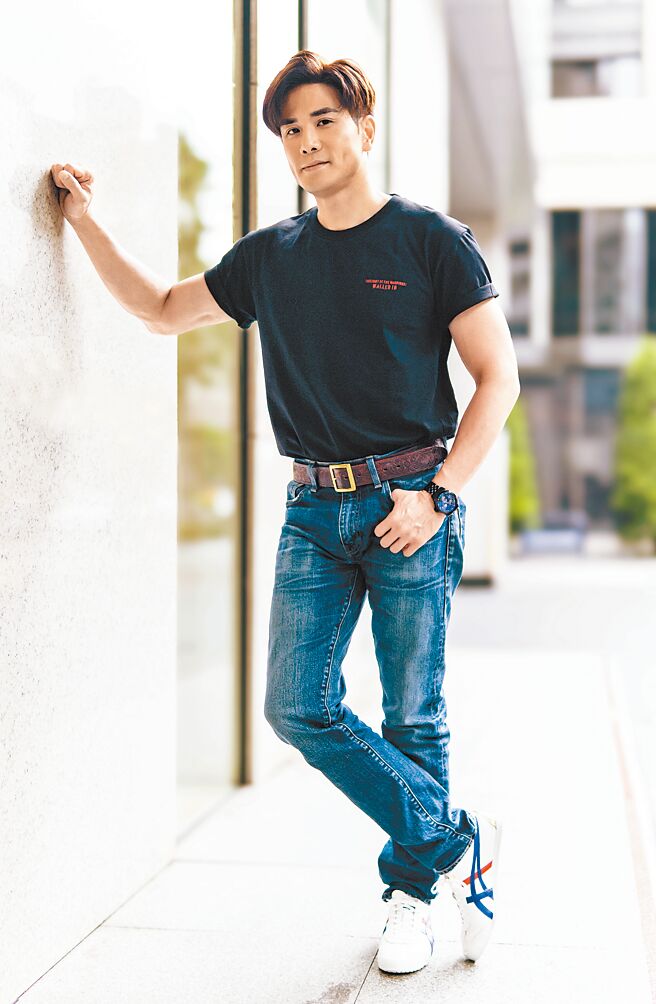 港星伍允龍入行20年，靠著《九龍城寨之圍城》一炮而紅。（羅永銘攝）