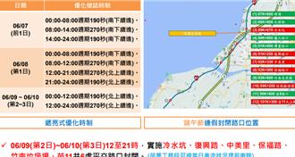 因應端午連假車潮 國3西濱北上匝道這2天將封閉
