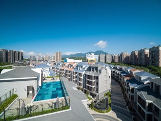 「天水一墅」離塵不離城 3字頭擁淡海市心電梯別墅