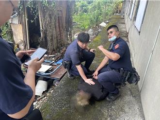 違停遭檢舉見警棄車逃　通緝男逃2小時遭逮起獲槍毒