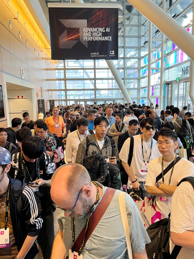 超微董事长暨执行长苏姿丰今COMPUTEX发表演讲。（邓博仁摄）