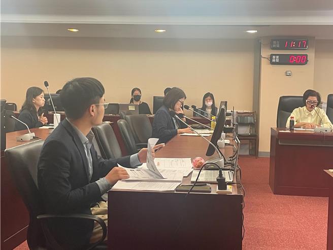 台北市议会民政委员会。（刘彦宜摄）