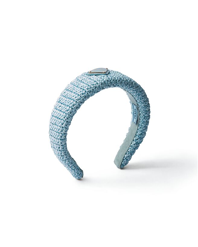 PRADA鉤织髮箍，2万元。（PRADA提供）