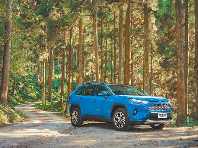 TOYOTA RAV4（汽油、HYBRID油電版）享100萬60期零利率。（和泰提供）