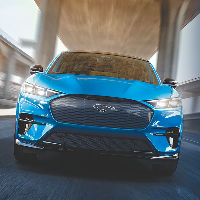 Ford Mustang Mach-E專案價179.9萬元起。（福特六和提供）