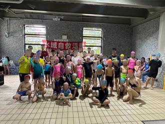 桃園大湳消防隊水域自救課程 下水實操邊玩邊學