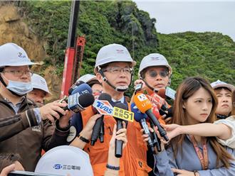 基隆山崩釀交通中斷 李孟諺視察災區指示全力搶通
