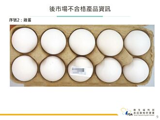國產雞蛋檢出禁藥 恐致腎衰竭