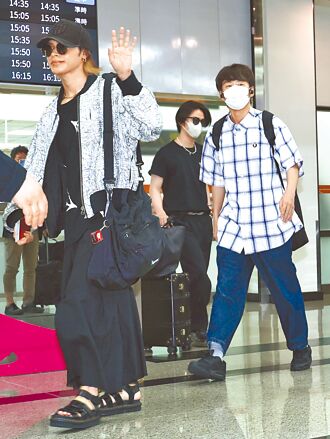 KAT-TUN来台出外景 吸百人接机