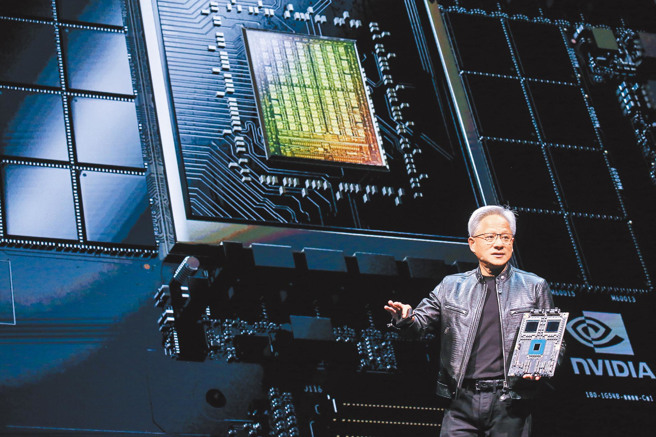 辉达执行长黄仁勋。（资料照,顏谦隆摄）