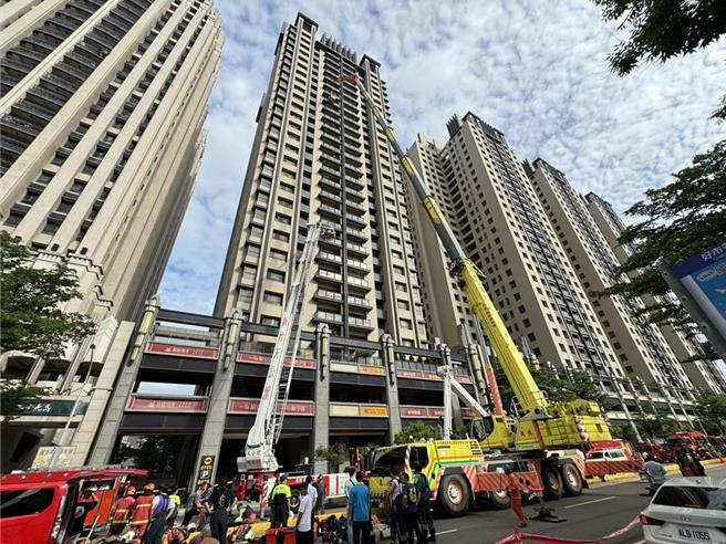新竹晴空匯大楼日前火警事件，凸显高楼层建筑物公安消防、防救灾应用、用电设备维护、配线增设及管道间管理的重要性。（本报资料照片）