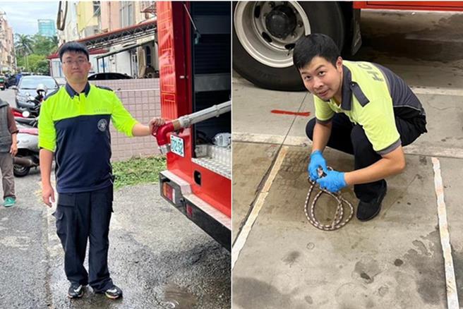 殉職消防員周立鑫、李詠真。（新竹市消防局提供／王惠慧新竹傳真）