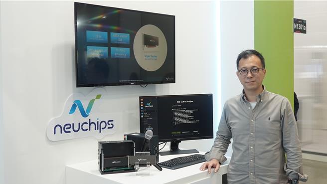 創鑫智慧執行長劉景慈表示，Viper生成式AI卡及整合式的LLM解決方案，可為企業節省成本。（圖／創鑫智慧提供）