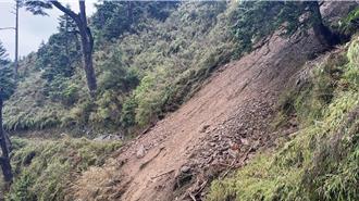 玉山主峰步道坍方 玉管處急公告：今暫停入園