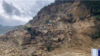 基隆山崩！公路局構築25米高台清除坡頂浮石