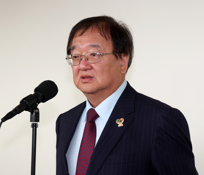 衛福部長邱泰源。（圖／記者劉宗龍攝影）