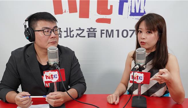國民黨新北市議員江怡臻今早接受Hit Fm「嗆新聞」專訪，坦言2026新北市長選戰，對於國民黨而言是艱苦的戰役。（新北市議員江怡臻提供）